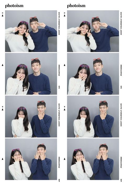 https://pin.it/2sj5xE603 Ide Photobooth, Photobox Idea, Photo Box Couple Pose, Photobox Couple, Photo Booth Poses Couple, Photobox Ideas Pose Couple, Photobox Ideas, Photobox Pose, Korean Photoshoot