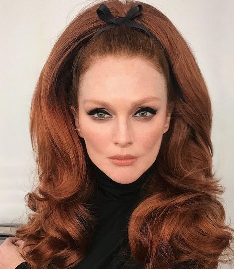 Trendy We Fryzurach, 1960s Hair, 60s Hair, 70s Hair, Bouffant Hair, Winnie Harlow, Julianne Moore, Trending Hairstyles, Retro Hairstyles