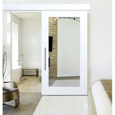 Mirror closet door makeover