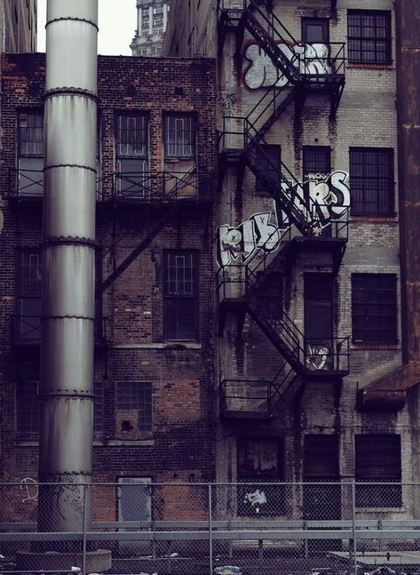 Ghost City, Sunken City, Fire Escape, Detroit Become Human, Urban Fantasy, City Aesthetic, Gotham City, Urban Landscape, Countries Of The World