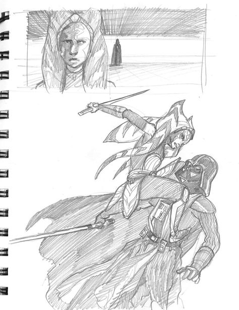 Ahsoka Fanart, Dave Filoni, Sw Rebels, Star Wars History, Star Wars Ahsoka, Star Wars Drawings, Star Wars Concept Art, Star Wars Women, Ahsoka Tano