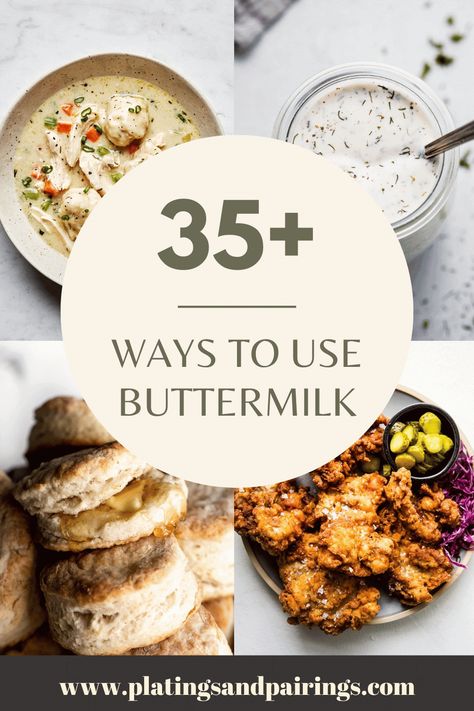 What Recipes Use Buttermilk, Buttermilk Uses Food, Recipes To Make With Buttermilk, What Can I Use Buttermilk For, Buttermilk Almond Flour Recipes, What To Do With Buttermilk Recipes, What To Bake With Buttermilk, What Do You Use Buttermilk For, Recipes That Include Buttermilk