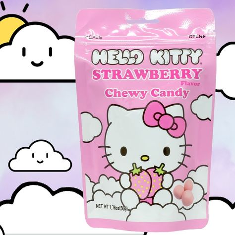 Asian Food Grocer presents HELLO KITTY Chewy Candy Strawberry Flavor 50g*8 Now available at Asian Food Grocer LINK IN BIO #asianfoodgrocer #hellokitty #chewycandy #explore #explorepage #snacks #candy Hello Kitty Candy, Candy Strawberry, Asian Candy, Snacks Candy, Strawberry Candy, Strawberry Flavor, Chewy Candy, Girls Birthday, Asian Food