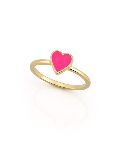 Part of our Love Count® collection, this dainty, stackable enamel ring features a bright bubblegum pink color. Can be worn to represent the October (Pink Tourmaline) birthstone month. Style is custom made to order. Please allow 2-3 weeks for this style to ship. Preppy Ring, October Pink, Preppy Accessories, Preppy Jewelry, Jewelry Accessories Ideas, Dope Jewelry, Jewelry Lookbook, Pink Jewelry, Enamel Ring