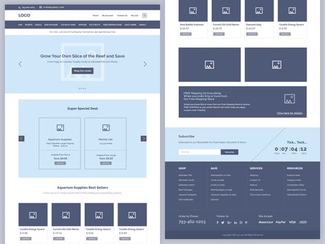 Wireframe for Ecommerce Website. I hope you like it. I'd be delighted to hear from you Dribbblers!! Here, check out the full presentation: https://www.behance.net/gallery/55732205/UX-Flow-Wirefra... Ecommerce Wireframe, Wireframe Website, Ecommerce Website Design, Social Icons, Arduino Projects, Web Layout, Wireframe Kit, Wireframe, Ecommerce Website