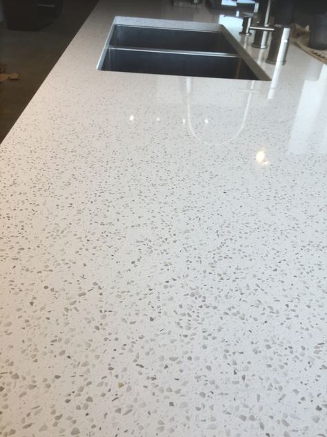 Terrazo Floor Design, Terrazzo Counter, Terrazo Flooring, Polished Concrete Kitchen, School Corridor, Beige Terrazzo, Staircase Design Modern, Solid Surface Countertops, Concrete Kitchen