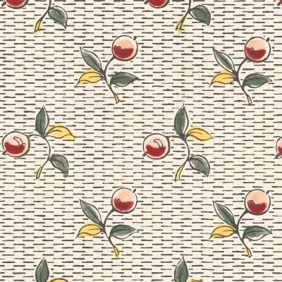 berry printed wallpaper: Baies, Antoinette Poisson Antoinette Poisson Wallpaper, Paint Combos, Wallpaper And Paint, Artful Interiors, Red Ceiling, 12 Wallpaper, Printed Wallpaper, Design 101, Paint Matching