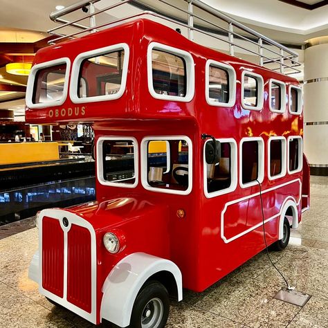 Double Deck Bus Service by Luxury Carts Group is Now Available at Sahara Centre. Treat your kids to a fun ride on a double-decker bus for a minimal fee on the 2nd floor, East Atrium. Enjoy the ride. #luxurycartsgroup #doubledeckbus #fun #ride #funride #kids #newservice #inmallkidsride #saharacentre #shoppingmall #sharjah #uae Double Deck Bus, Decker Bus, Double Decker Bus, Double Deck, Enjoy The Ride, Bus Ride, Create Memories, Sharjah, Ride On