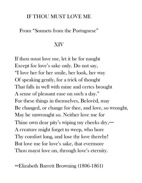 Sonnets From The Portuguese, Robert Browning Poems, Elizabeth Barrett Browning Poems, Portuguese Poetry, Elizabeth Browning, Classic Poetry, Olive Complexion, Portuguese Quotes, Elizabeth Barrett Browning