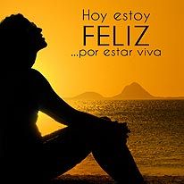 HOY ESTOY FELIZ... Spanish Quotes, Human Silhouette, Human