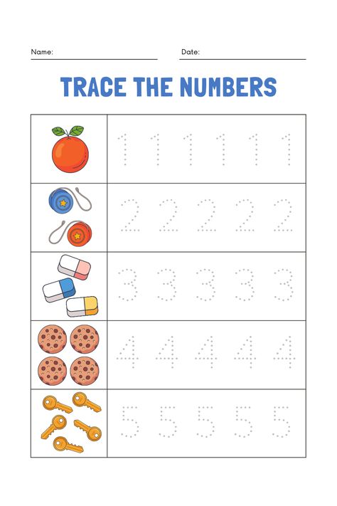 Trace the numbers 1 2 3 4 5 Teach your pre-schooler to trace their numbers 1 2 3 Worksheets Preschool, Nursery School Worksheets, Numbers 1 2 3 Worksheet, Trace The Numbers Worksheet, Age 3 Worksheets, Pre Schooler Craft Activities Ideas, Number 1 2 3 4 Worksheet, 1 To 5 Worksheet For Kids, Pre Schooler Activities Worksheet