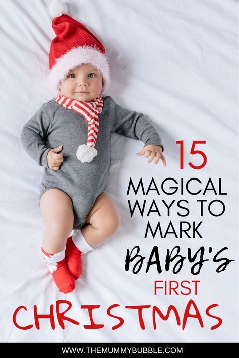 Looking for ways to celebrate your baby's first Christmas? Try these ideas for marking your first Christmas together with your baby. Lots of tips for making lasting festive memories for your family #baby #momtips #babytips Christmas Tips, Tips For New Moms, Pumping Moms, Baby Sleep Problems, Baby Prep, Third Baby, Baby Arrival, After Baby, Pregnant Mom