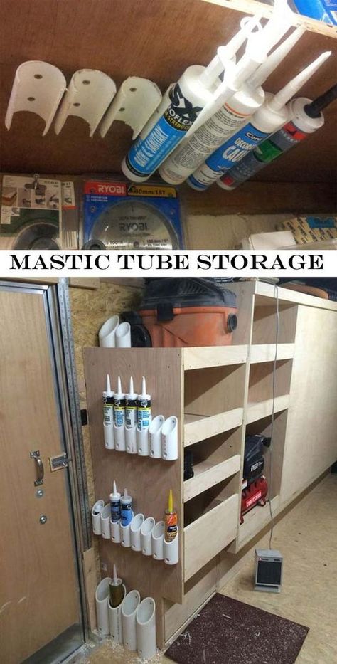 Garage Hacks, Garage Organization Tips, Garage Organisation, Garage Workshop Organization, Organizational Hacks, Shed Organization, Garage Organization Diy, Garage Tool Storage, Tool Storage Diy