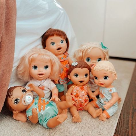 Baby Alive Aesthetic, Reborn Aesthetic, Toy Baby Dolls, Alive Aesthetic, Baby Alive Stuff, Muñeca Baby Alive, Healing My Inner Child, Preppy Baby, Baby Doll Nursery