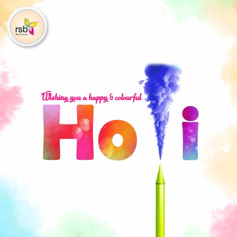 Wishing you all a very happy & colourful Holi. Heartiest festive wishes from RSB Wellness. #happyholi #holi #RSBWellness #happyHoli2019 Holi Stickers, Holika Dahan, Holi Wishes, Time Pass, Brand Ideas, Holi Festival, Jewelry Post, Happy Holi, Post Ideas