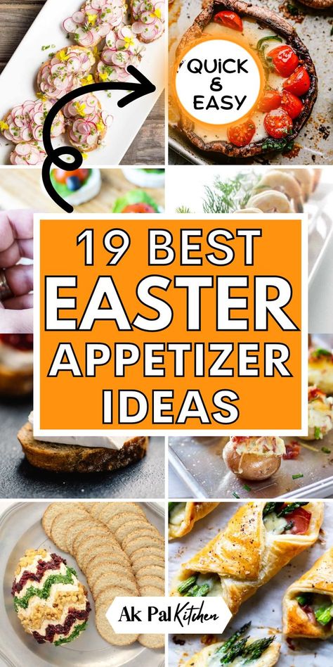 Looking for delicious Easter appetizers? Look no further than our collection of mouth-watering spring recipes! From classic deviled eggs to creative spring-themed bites, we've got you covered. Impress your guests with our easy and flavorful easter appetizer recipes featuring fresh ingredients and bright colors that are sure to bring some cheer to your holiday table. Try our crowd-pleasing spring appetizers today! Easter Appetizer Ideas, Easter Appetizer Recipes, Easy Easter Appetizers, Easter Appetizer, Easter Appetizers Easy, Classic Deviled Eggs, Spring Appetizers, Diy Easter Decor, Easter Food Appetizers