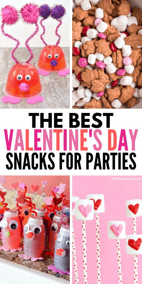 Treats For Valentines Day For Kids, Kids Valentine’s Day Treats, Valentines Snack For Kids School, Snacks For Valentines Day For Kids, Valentine Snack For School, Easy Valentines Snacks For Kids, Valentine’s Day Healthy Snacks For Kids, Cute Valentines Snacks For Kids, Valentines Day Treats For Toddlers