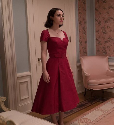 Mrs Marvelous Maisel, Marvelous Mrs Maisel Dress, Miriam Maisel Outfits, Maisel Marvelous Mrs, The Marvelous Mrs Maisel Outfits, Midge Maisel Outfit, 1950s Aesthetic Fashion, Mrs Maisel Outfits, Miriam Maisel