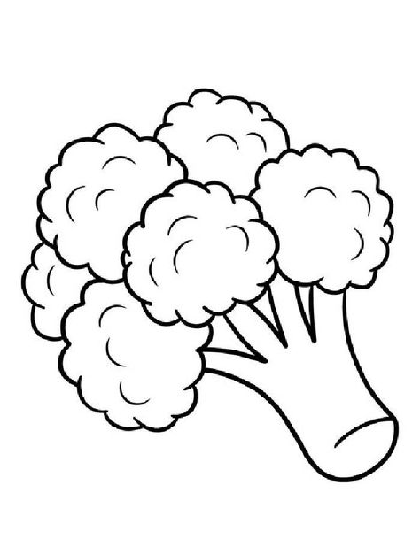 Broccoli Coloring Pages FacebookPinterestXShare Broccoli Coloring Page, Broccoli Drawing Simple, Simple Food Coloring Pages, Vegetable Coloring Pages Free Printable, Vegetables Drawing For Kids, Broccoli Drawing, Vegetables Coloring Pages, Vegetables Drawing, Coloring Challenge