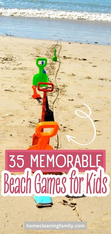 Before you head to the beach again, discover some fun new beach games for kids that are simple, easy, and totally fun beach games. These fun games are a great way to bond and have fun. Here are some of the best beach games for all. Check it out! Sousse, Beach Obstacle Course, Family Beach Vacation Activities, Beach Ball Get To Know You Questions, Family Beach Trip Ideas, Fun Games To Play At The Beach, Family Vacation Activities Ideas, Easter Beach Ideas, Games For The Beach