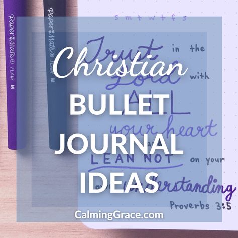 Prayer Bullet Journal, Bible Bullet Journal Ideas, Christian Bullet Journal Ideas, Bujo Bible, Bible Bullet Journaling, Empty Journal, Spend Time With God, Bullet Journal Page Ideas, Scripture Lettering