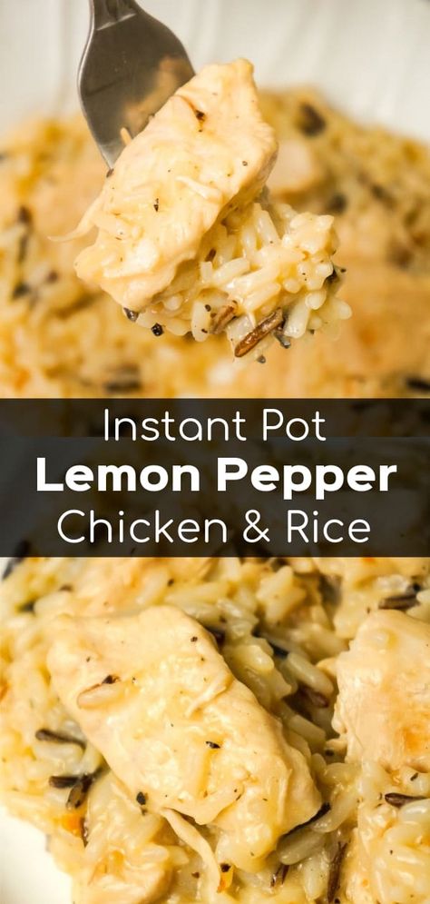 #NoCarbDietIdeas Chicken Recipes For Instapot, Instapot Lemon Chicken And Rice, Instant Pot Lemon Pepper Chicken And Rice, Lemon Pepper Chicken And Rice Instapot, Instant Pot Lemon Chicken And Rice, Lemon Pepper Chicken Instapot, Instapot Chicken Rice Recipes, Chicken And Wild Rice Instant Pot, Instant Pot Recipes With Rice