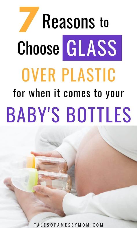 7 reasons why glass baby bottles win vs. plastic. The awesome benefits of going natural with glass when feeding your children. New mom tips on the best glass bottles that work with common breastfeeding pumps. #babybottles #glassbottles #baby #newmomtips #naturalparenting #pregnant #babytips #expecting Getting Pregnant Tips, Best Baby Bottles, Ways To Get Pregnant, Glass Baby Bottles, Baby Led Weaning Recipes, First Time Mom, Breastfed Baby, Natural Parenting, Breastfeeding And Pumping