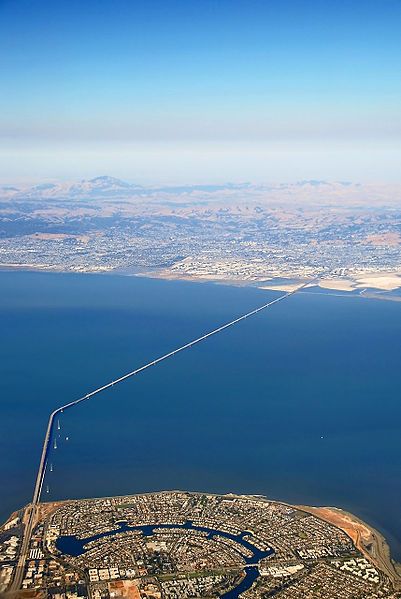 San Mateo bridge Bridges Architecture, Hayward California, San Mateo California, Places In California, California Love, California Dreamin', California Dreaming, Famous Places, San Francisco Bay