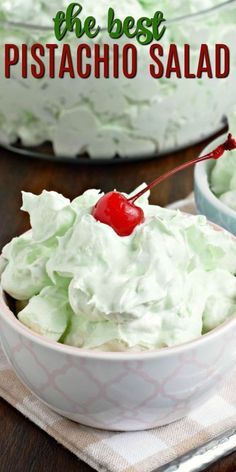 Pistachio Fluff Salad, Pistachio Pudding Salad, Pistachio Fluff, Fluff Salads, Fluff Salad Recipes, Easy Fruit Salad Recipes, Pistachio Dessert, Pistachio Salad, Fluff Salad