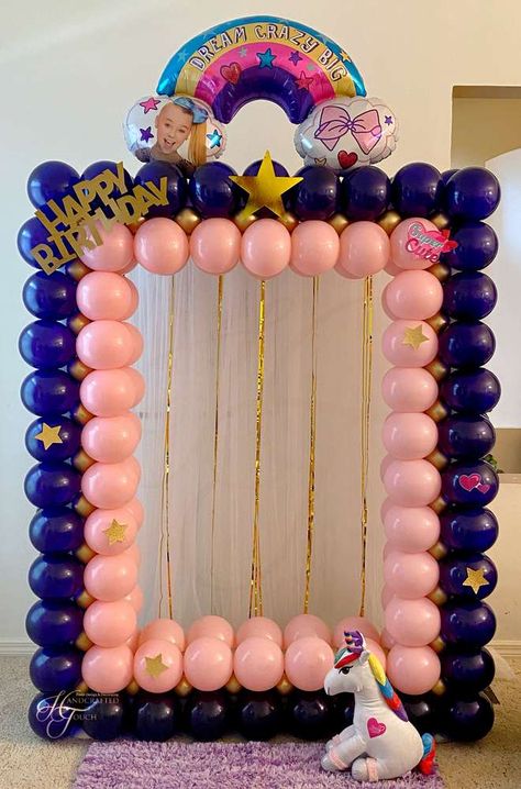 Surprise Birthday Decorations, Birthday Decorations At Home, Happy Birthday Decor, Jojo Siwa Birthday, 1st Birthday Girl Decorations, Baby Birthday Decorations, Birthday Room Decorations, Girls Birthday Party Themes, Simple Birthday Decorations