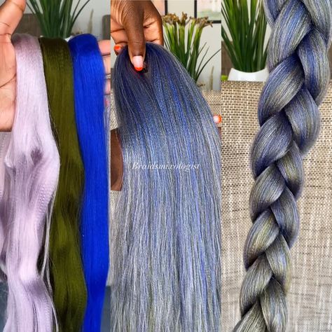 #braidinghair #kanekalon #blendedhair #braids #braidideas Braided Color Combo, Hair Blending, Braiding Hair Colors, Big Box Braids, Big Box Braids Hairstyles, Braiding Hair, Box Braids Hairstyles, Braids Hairstyles, Color Combo