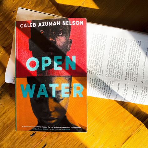 Open Water Caleb Azumah Nelson, Open Water Book Aesthetic, Be Water My Friend Book, Open Water Book, Watering The Soul Book, Water For Elephants Book, Recommended Books To Read, Open Water, Word Pictures