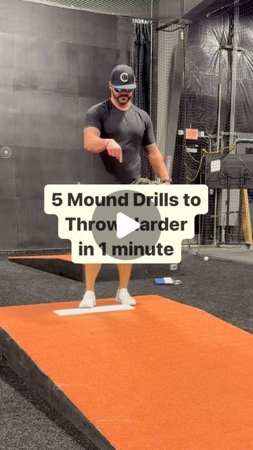 Pitching Mechanics Baseball, Diy Pitching Mound Baseball, Baseball Strength Training, Baseball Training Drills, Pitching Mound, Pitching Drills, Backyard Baseball, Baseball Tips, Softball Training