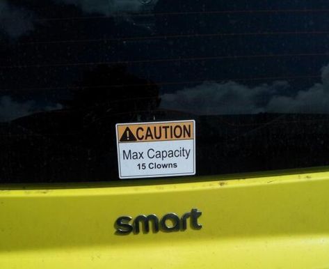 Humour, Cool Bumper Stickers, Inside Car, Car Deco, Funny Bumper Stickers, Car Tattoos, Car Memes, Smart Auto, Car Mods