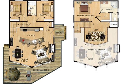 Ashland Floor Plan Beaver Homes And Cottages, Beaver Homes, Arched Cabin, A Frame House Plans, Cabin Floor Plans, Cabin House Plans, Cottage Plan, Tiny House Cabin, Cabin Plans