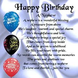 Happy birthday nephew Poems Happy Birthday Nephew Quotes, Brother Poems, Nephew Quotes, Son Poems, Birthday Verses For Cards, Happy Birthday Nephew, Dad Poems, Birthday Verses, Happy Birthday Husband