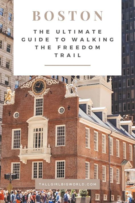 Welcome to the ultimate guide to walking the Freedom Trail in Boston. I let you in on which sites to skip and which I wholeheartedly recommend. Freedom Trail in Boston map | Freedom Trail map | Freedom Trail self-guided tour | Freedom Trail walking guide | Freedom Trail walking tour | Freedom Trail attractions | Boston Freedom Trail tour | Freedom Trail pictures | Freedom Trail history | Freedom trail walks | things to do in Boston | free things to do in Boston | #FreedomTrail #Boston Freedom Trail Boston Map, Boston Freedom Trail, Freedom Trail Map, Boston Pictures, Freedom Trail Boston, Boston Travel Guide, Boston Map, Boston Vacation, Boston Travel