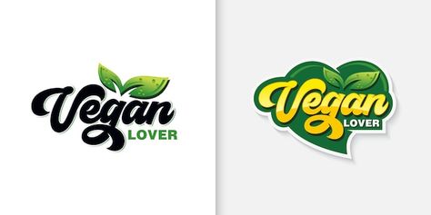 Vegan Typography, Ayurveda Logo, Logo Design Infinity, Foods Logo, Illustrator Logo Design, Teamwork Logo, Vegan Logo, Typographie Logo, Food Logo Design Inspiration