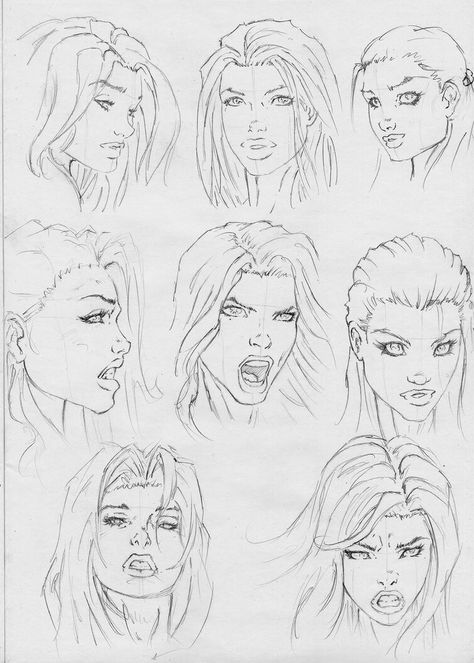 Female facial references Comic Book, Shape Drawing, Human Body Drawing, Body Shape Drawing, Female Faces, Body Drawing, Body Shape, Body Shapes, To Draw