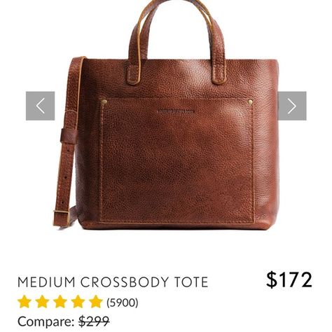 Portland Leather Goods Medium Crossbody in Nutmeg Valentino Rockstud Bag, Couch Bag, Cute Diaper Bags, Bally Bag, Portland Leather Goods, Survival Bag, Triangle Bag, Cheap Bags, Betsey Johnson Bags