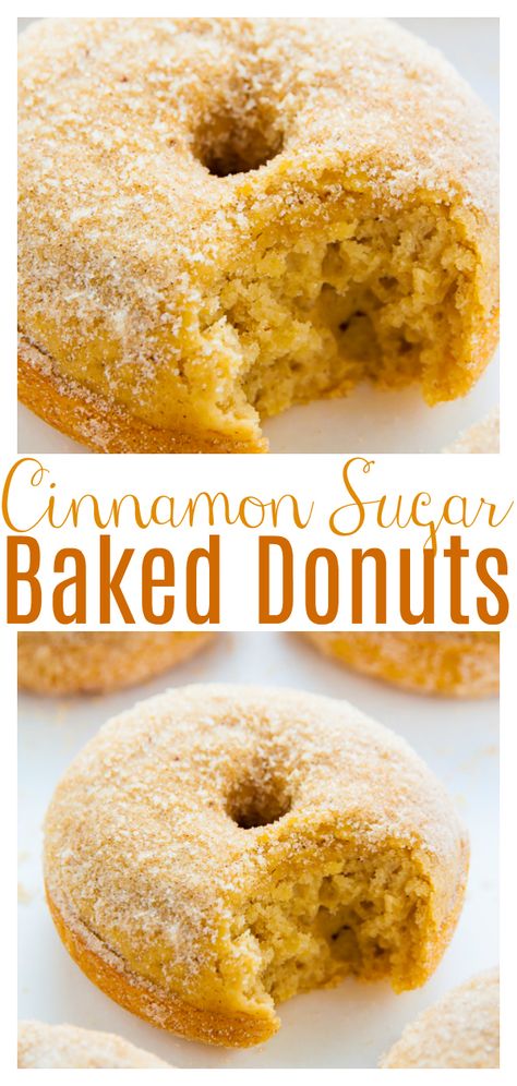 Brown Butter Cinnamon Sugar Donuts - Baker by Nature Doughnut Recipe Easy, Homemade Doughnuts, Baked Doughnuts, Baked Donut Recipes, Butter Cinnamon, Cinnamon Sugar Donuts, Sugar Donut, Homemade Donuts, Doughnut Recipe