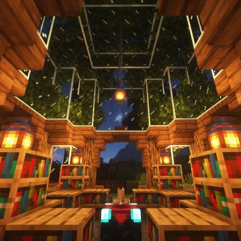 Minecraft Enchanting Room Design EASY Enchanting Room Minecraft, Minecraft Enchantments, Enchanting Room, Minecraft Interior Design, Minecraft House Plans, Bangunan Minecraft, Minecraft Farm, Minecraft Cottage, Easy Minecraft Houses