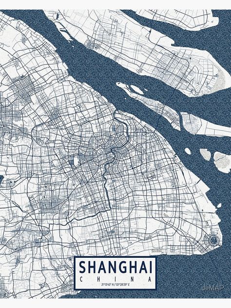 Shanghai Map, Map Of China, Urban Mapping, Olympic Logo, Shanghai City, China Map, Skyscraper Architecture, Urban Street Art, City Map Art