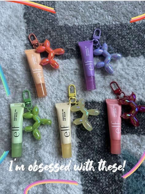 Lip Balm Keychain Diy, Lipgloss Charms, Lip Keychain, Lip Gloss Keychain, Lipgloss Keychain, Diy Crafts Gift, Diy Lip Gloss, Sephora Skin Care, Diy Lips