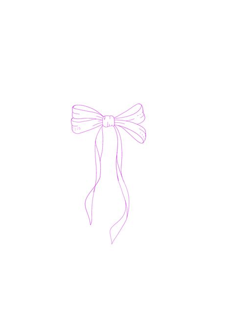 Bow Tattoo Drawing, Bow Tattoo Template, Bow Behind Ear Tattoo, Cheer Bow Tattoo, Bow Tattoo Placement, Cute Bow Tattoo, Minimal Tattoos For Women, Bow Tattoo Stencil, Little Bow Tattoo