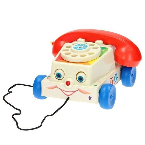 Fisher-Price Classic Chatter Phone Vintage Fisher Price Toys, Fao Schwarz, Vintage Phones, Fisher Price Toys, Vintage Fisher Price, Old Toys, Fisher Price, Corded Phone, Landline Phone