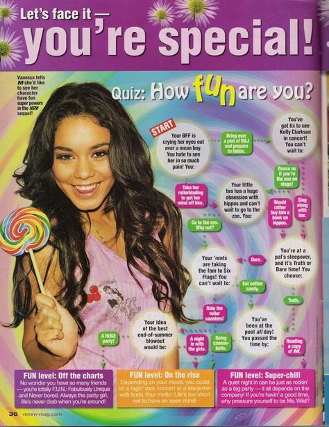 Magazine Quizzes, Magazine Quiz, 2000s Myspace, Myspace Aesthetic, Y2k Magazine, 2000s Magazines, Girls Friendship, Virgo Birthday, Total Girl