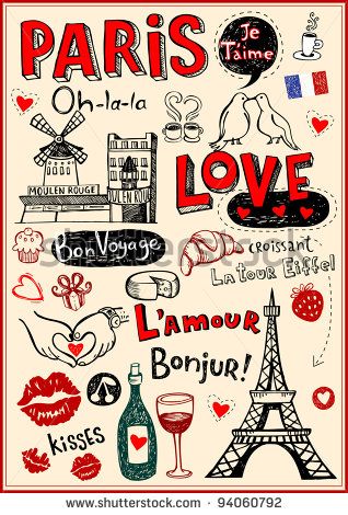 Torre Eiffel Paris, Art Parisien, Paris Illustration, Paris Theme Party, French Expressions, Love Doodles, City Of Love, I Love Paris, Paris Love