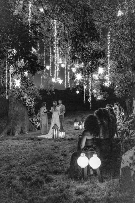 Full Moon Wedding Ceremony, Full Moon Wedding Theme, Night Ceremony Wedding, Night Time Wedding Ceremony, Nighttime Wedding Ceremony, Harvest Moon Wedding, Full Moon Wedding, Moon Wedding Theme, Night Wedding Ceremony