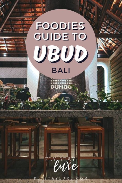 UBUD FOODIE GUIDE: The 40 best places to eat and drink in Ubud, Bali. This extensive list of restaurants, cafes and bars are all located around Ubud and near the Ubud markets. Including breakfast cafes, the best coffee, healthy organic cafes, places that serve vegetarian and vegan food, traditional Balinese food, upmarket restaurants and where to find yummy pizza, burgers etc. #ubud #balitravel #balifood #foodguide #foodieguide #ubudbali #ubudrestaurants #ubudcafes #ubudplacestoeat Bali Food, Bali Travel Guide, Food Vegan, Vegetarian Restaurant, Ubud Bali, Southeast Asia Travel, Eat And Drink, Asia Destinations, Cheap Eats